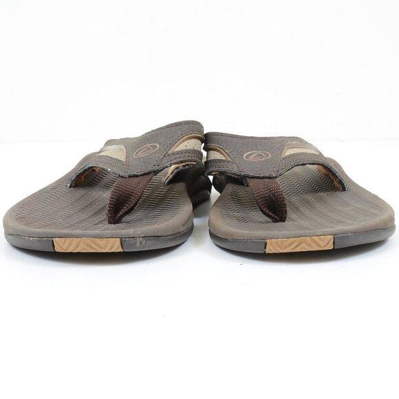 Reef Flex Brown Summer Beach Flip Flop Thong Sandal Size Men's 7 Wmns 9 - Picture 5 of 6